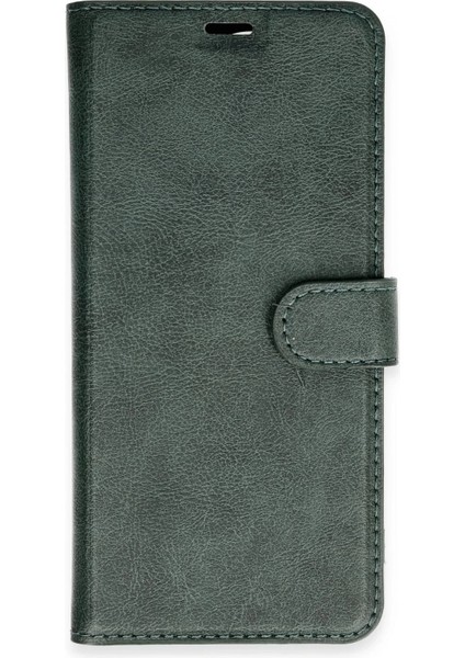 Realme 12 Lite Kılıf Trend S Plus Kapaklı Kılıf - Yeşil fiyatları