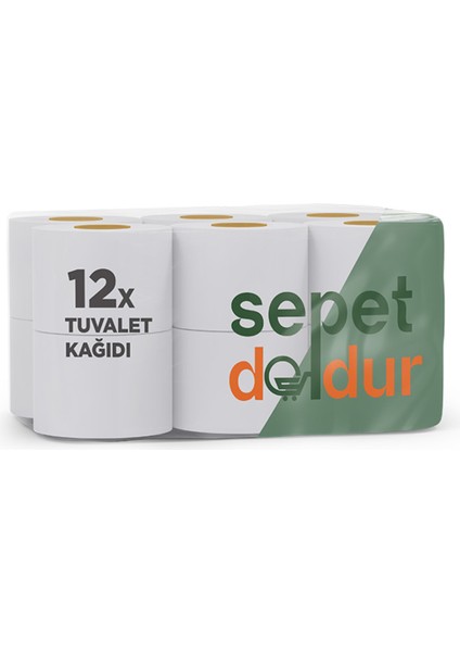 Mini Jumbo Tuvalet Kağıdı Içten Çekmeli - 12 Adet fiyatları