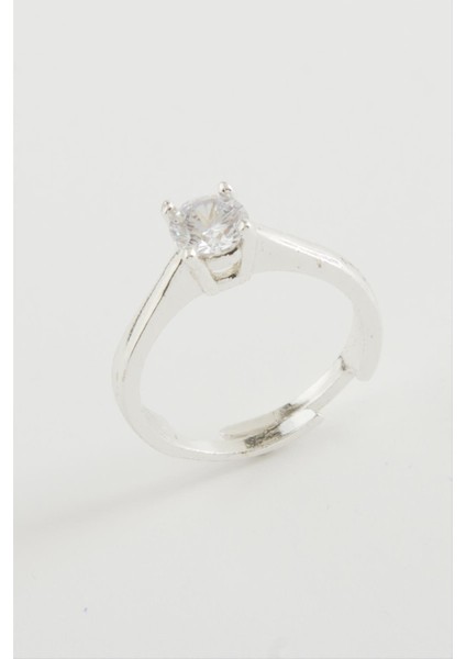 Zirkon Tek Taşlı Yüzük fiyatları