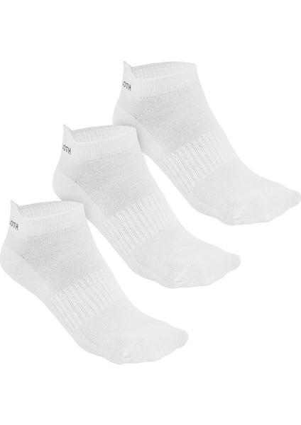 Low Cut Çorap 3'lü Paket Beyaz