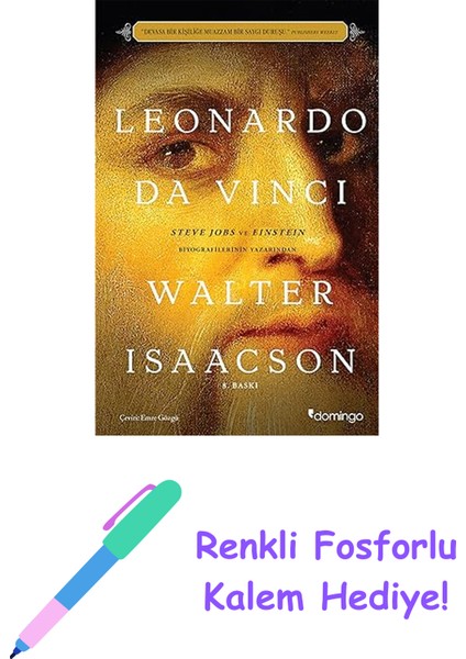 Leonardo Da Vinci + Renkli Fosforlu Kalem