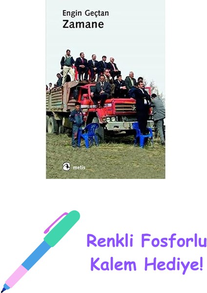 Zamane + Renkli Fosforlu Kalem