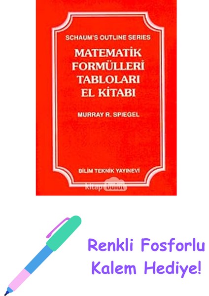 Matematik Formülleri Tabloları El Kitabı + Renkli Fosforlu Kalem