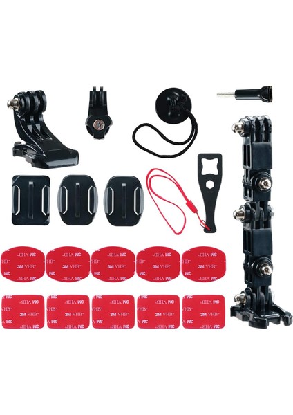 Tüm Aksiyon Kameralar Ile Uyumlu Kask Bağlantı Seti fiyatları