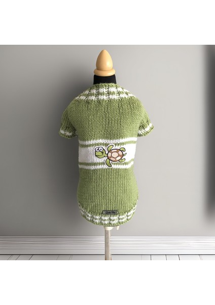 Kedi ve Köpek Için Kaplumbağalı Yeşil Kazak fiyatları