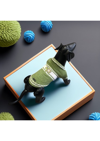 Kedi ve Köpek Için Kaplumbağalı Yeşil Kazak indirimleri