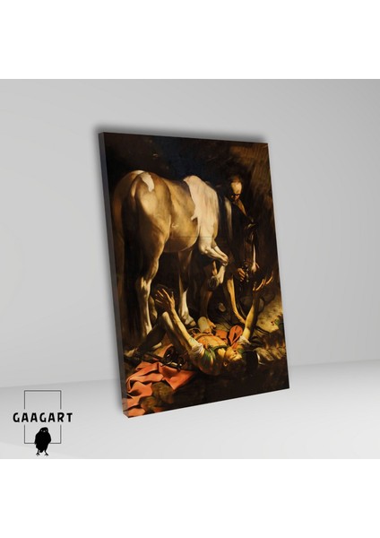 Tekli Dikey Kanvas Caravaggio Aziz Pavlus'un Din Değiştirmesi fiyatları