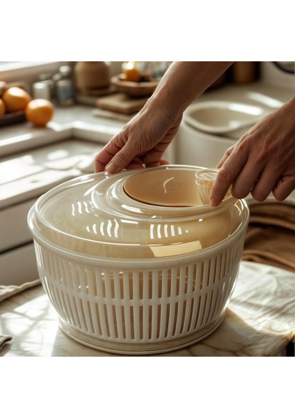 Home Salata ve Sebze Kurutucu 5 Litre Salata Kurutucu