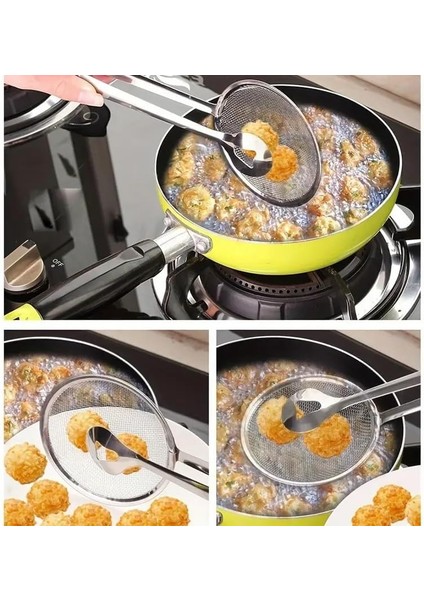 Paslanmaz Çelik Kızartma Maşası, Süzgeç Filtreli, Metal fiyatları