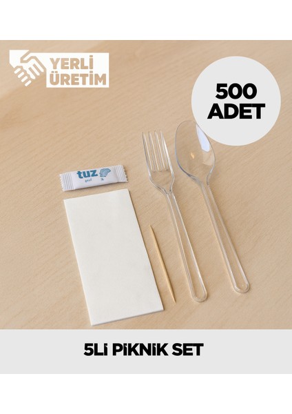 5li Piknik Set 500 Adet
