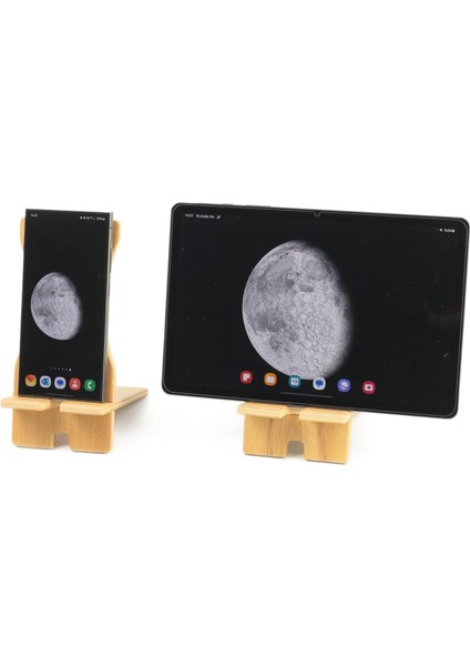 Telefon Tutucu, Çalışma Masası, Delikli, Çıkarılabilir Ahşap Cep Telefonu Tutucu, Masa, Cep Telefonu Standı, Tablet Tutucu, Akıllı Telefon Standı, Iphone, Ipad, Android ve Tüm Modeller Için Ahşap