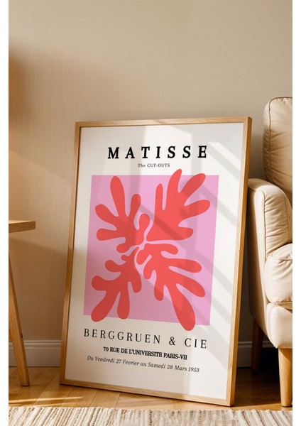 Henri Matisse The Cut-Outs Çerçeveli Tablo - Eklektik Tarz Duvar Dekoru