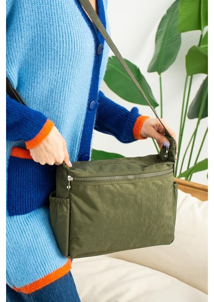 Klinkır Kadın Postacı Çanta Çok Cepli 30*20 cm Su Itici Kumaş Bayan Çapraz Askılı Omuz Çantası fiyatları