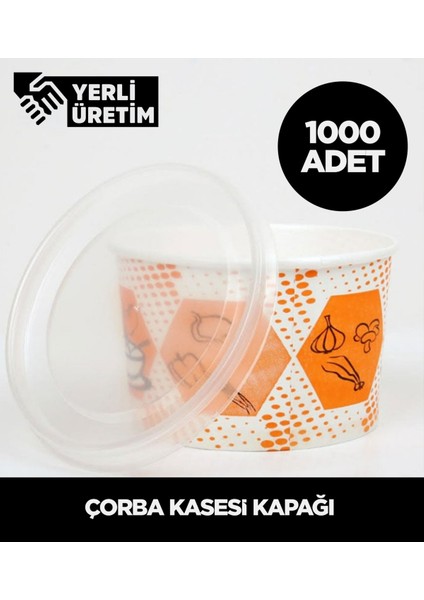 Çorba Kasesi Kapağı 1.000 Adet