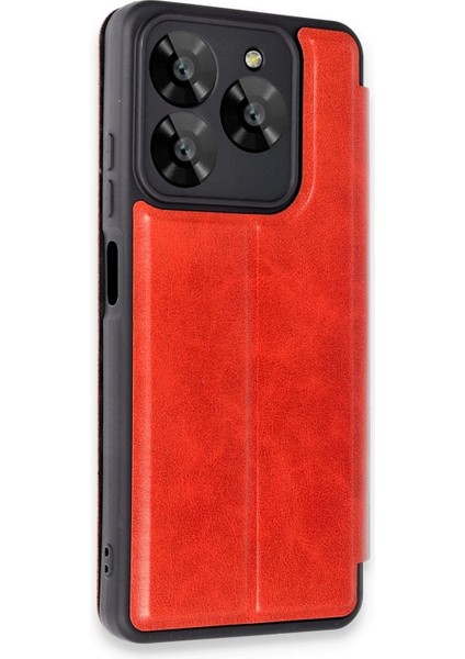 General Mobile Era 50 Kılıf Flip Cover - Kırmızı fiyatları