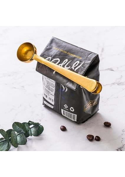 Çelik Yaylı Kahve Ölçü Kaşığı, 10 Ml, Klipsli (Gold) fiyatları