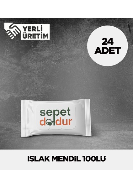 Islak Mendil 100Lü - 24 Adet