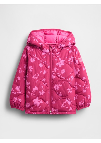 Kız Bebek Pembe Coldcontrol Şişme Mont