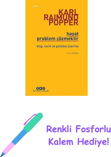 Hayat Problem Çözmektir + Renkli Fosforlu Kalem