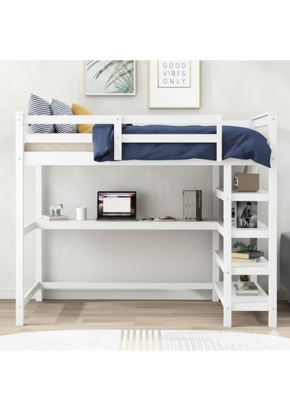 Nötrino Çok Amaçlı Yataklı Çalışma Masası Mdf 200X190X90 modelleri