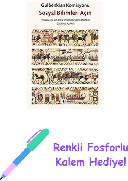 Sosyal Bilimleri Açın + Renkli Fosforlu Kalem