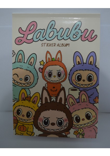 Labubu 260 Adet Yapışkanlı Sticker
