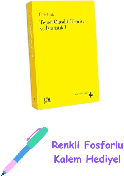 Temel Olasılık Teorisi ve Istatistik 1 + Renkli Fosforlu Kalem