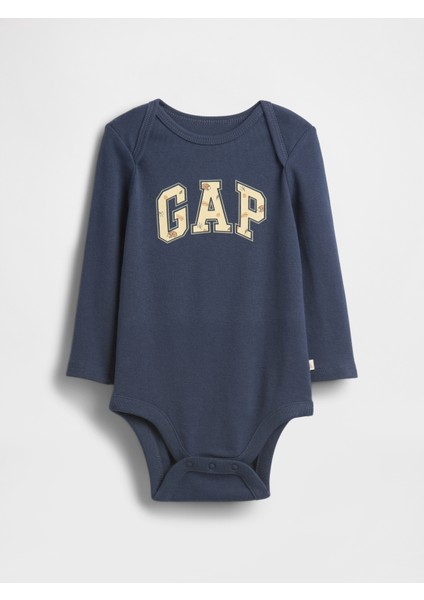 Bebek Lacivert Gap Logo Bodysuit
