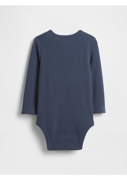 Bebek Lacivert Gap Logo Bodysuit modelleri