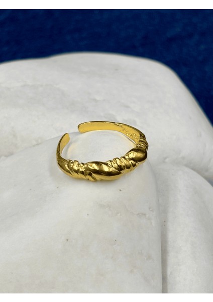 Golden Circle No:1 Altın Kaplama Yüzük