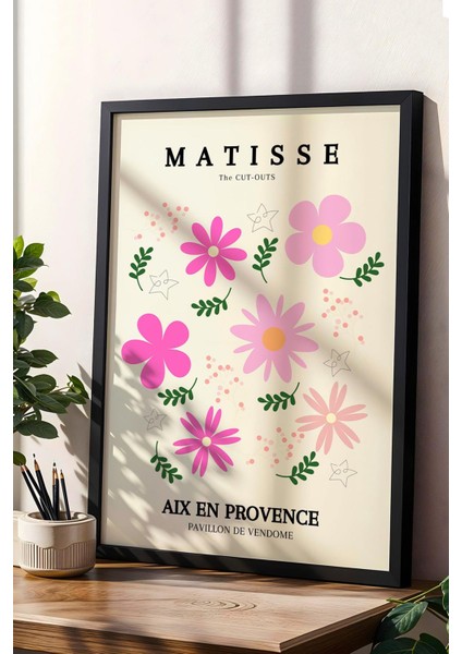 Henri Matisse The Cut-Outs Çerçeveli Tablo - Eklektik Tarz Duvar Dekoru