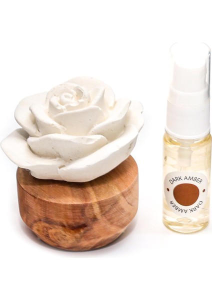 Kaideli Dark Amber Seramik Koku Taşı Hediye Seti