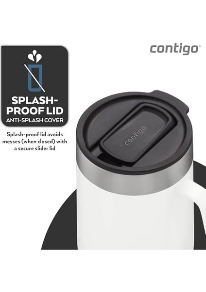 Streeterville Vakumlu Masa Kupasi 420 ml Beyaz modelleri