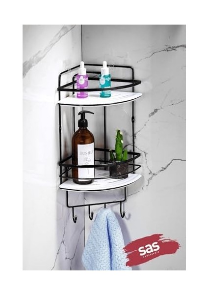 Haus Yapışkanlı Ömür Boyu Paslanmaz Kristal Ayarlanabilir Raf Banyo Düzenleyici Şampuanlık Lk-02 Sbsk fiyatları