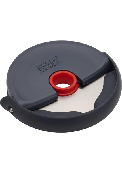 Joseph 20038 Disc Easy-Clean Pizza Diski, Gri/kırmızı