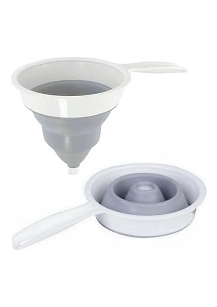 Katlanabilir Saplı Huni, Çok Amaçlı Akordiyon Huni, Esnek ve Pratik Tasarım, Gıda Güvenli Silikon, Kolay Saklama ve Temizlik, Mutfak, Seyahat ve Kamp Için Ideal fiyatları