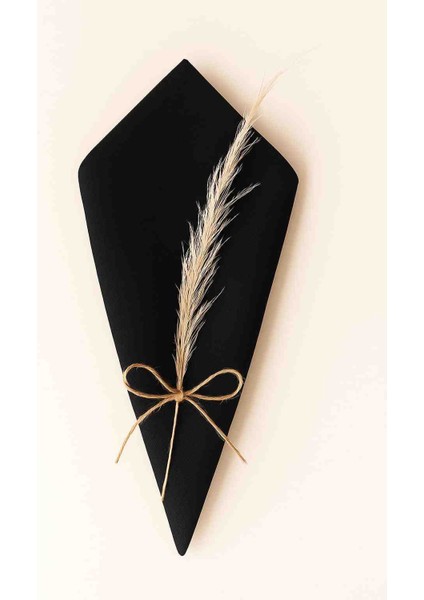 6 Adet Siyah Kumaş Peçete 40×40CM %100 Pamuklu Kumaş fiyatları