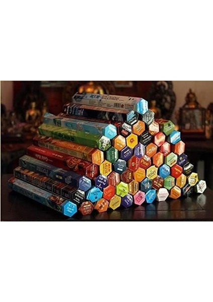 Home 120 Adet 6 Paket Karma Tütsü ve Kayığı, Çubuk Seti ve Ahşap Tutucu modelleri