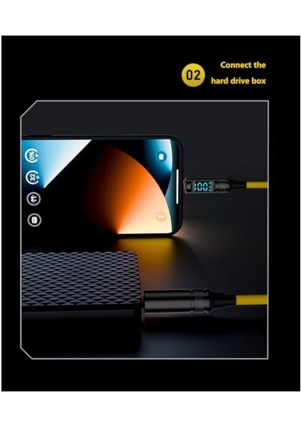 Type C To Type C 100W Hızlı Şarj 20GBPS Veri Transfer Hızı 8K60Hz Görüntü Aktarım Kablosu 2 Metre Yeşil Grn-02 fiyatları