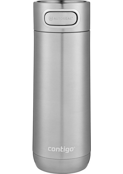 Luxe Autoseal Termos Bardak 470 ml Gri