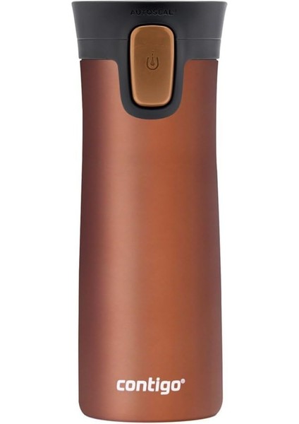 Üniseks Pinnacle Snapseal Termo Paslanmaz Çelik Yalıtımlı KUPA,KAHVERENGI,420 ml