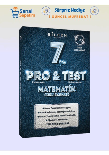 7. Sınıf Pro&test Matematik Soru Bankası