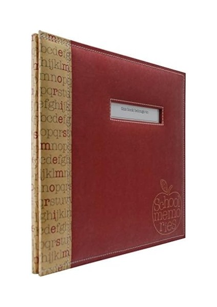 School Memories Koleksiyon Defteri 30 x 30 cm - Kırmızı Elma modelleri