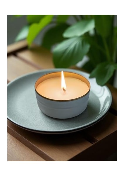 Soyawax Beyaz Teneke Lady Musk Esans Kokulu Mum 60 gr modelleri