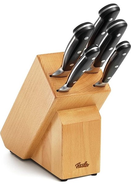 Alaska 6 Parça Ahşap Bloklu Bıçak Seti