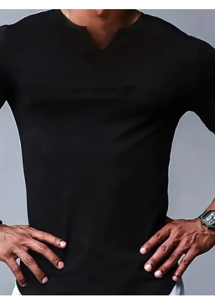 Erkek Kısa Kollu V Yaka Süprem T-Shirt fiyatları