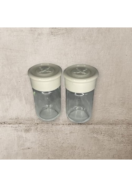 Tuzluk 2 Adet Plastik Kapaklı (Kutuludur)- 75 cc modelleri