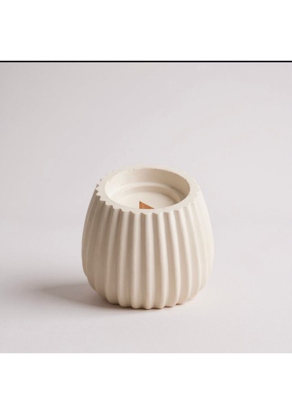 Striped Ahşap Fitilli Soya Mum fiyatları