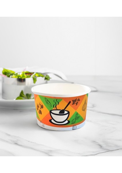 16 Oz Çorba Kasesi + Kapak - 500 Adet fiyatları