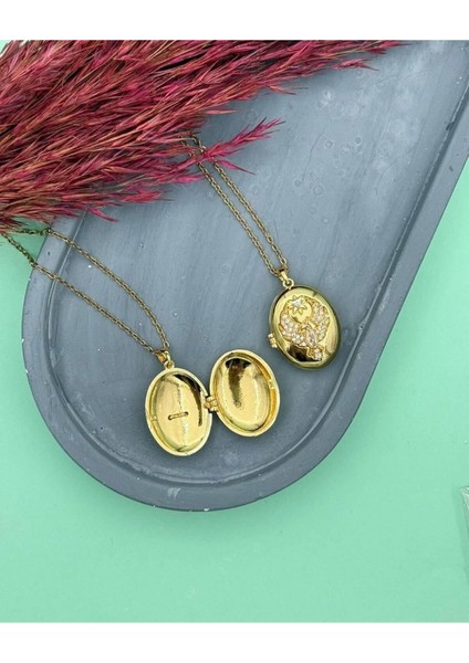 Kararmaz Çelik Alya Anka Kuşu Kolye ( Foto Koyulabilir)Ve LED Işıklı Satürn Kar Küresi Seti indirimleri